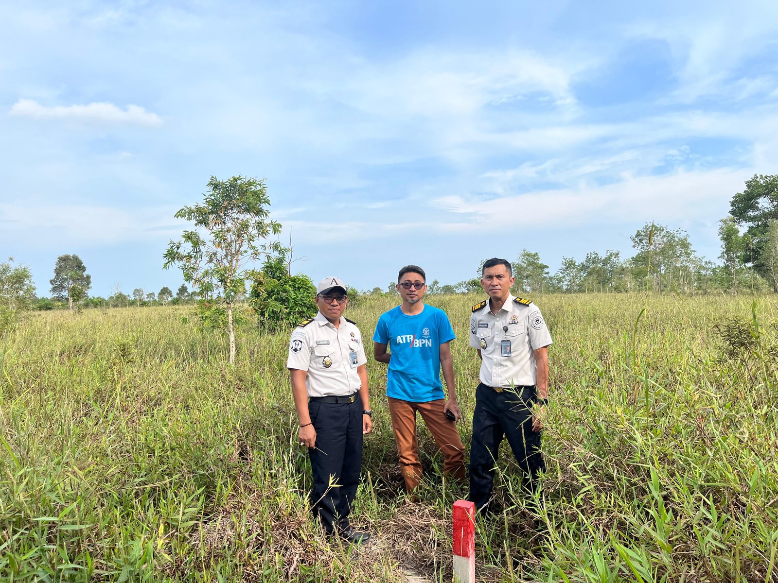 Dorong Percepatan Administrasi SertipikatTanah, Lapas Tanjungpandan dan Kantor Pertanahan Beltim Lakukan Pengukuran Lahan Hibah 65.000 M²